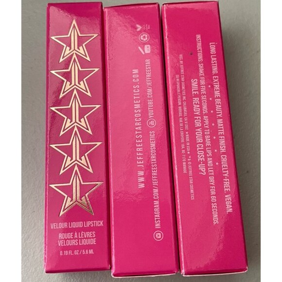 JEFFREE STAR VELOR LIPSTICK ROSE MATTER - Picture 3 of 4